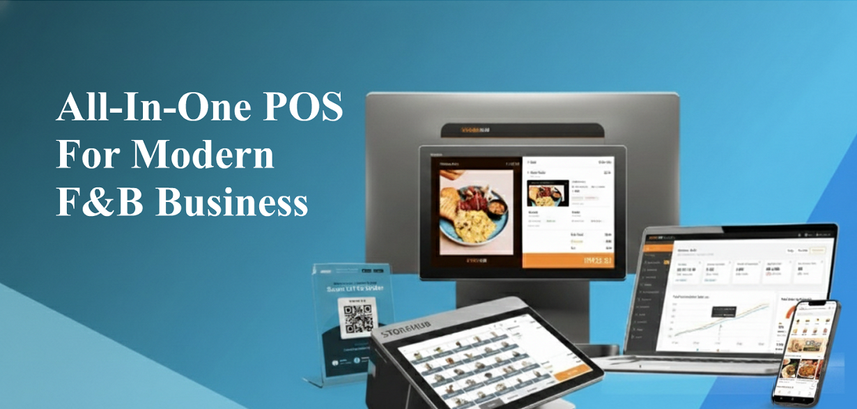 VirtuaPay All-in-One POS System for Malaysian restaurants and retail stores